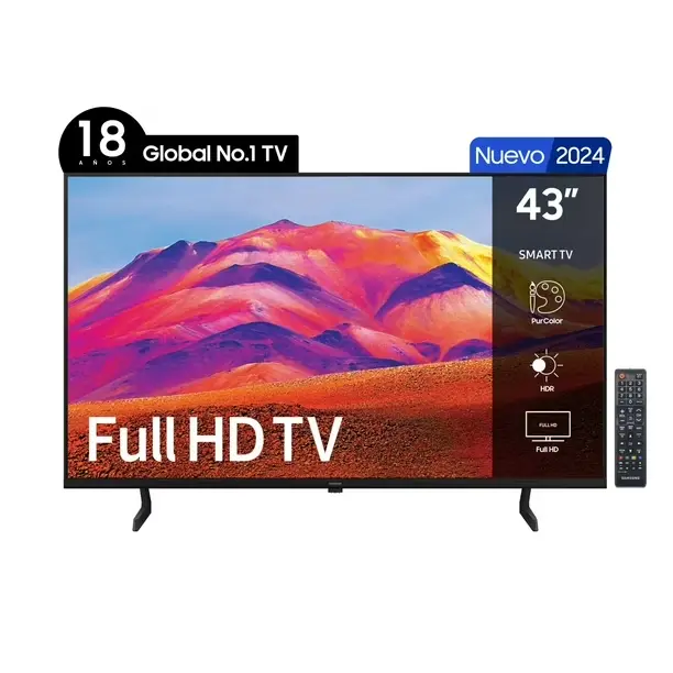 Televisor 43" LED Full HD UN43T5203AGXZS Smart TV Samsung